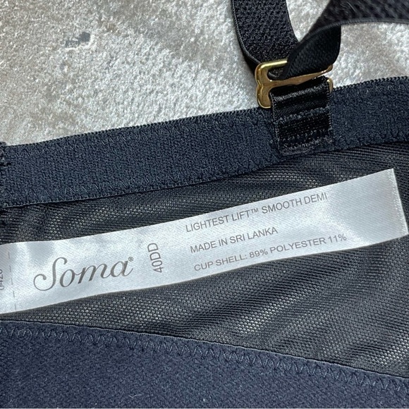 Soma Lightest Lift Smooth Demi Bra size 40DD - Picture 11 of 12